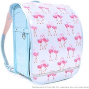 ランドセルカバー 反射材(リフレクター)付き LAURA ASHLEY Pretty Flamingo N4151300
