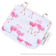 移動ポケット・付けポケット ラージタイプ LAURA ASHLEY Pretty Flamingo N6023010