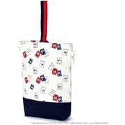 シューズケース キルティング LAURA ASHLEY Stamps (Ivory) N3253600