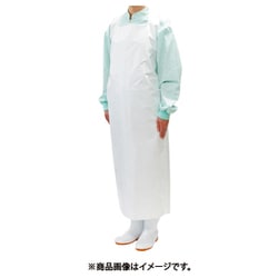 川西 ガードファイン軽量ウレタンエプロン ホワイト Lサイズ 4449W-L