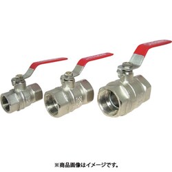 IWA 黄銅製クロムメッキ フルボア型ボールバルブ 48BV050B