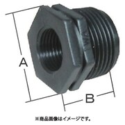 IWA 樹脂（PP）製 配管継手 ブッシング 49BUS2015P
