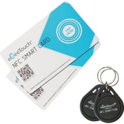 JSBTECH eGeeTouchNFC スマートカード & NFC スマートキーホルダー 2枚セット 5-NFC-2002CF