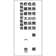 グリーンクロス 危険物標識 K16A 6300003662