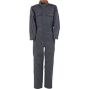 カジメイク T/C長袖つなぎ服 チャコールグレー S 6609-74-S