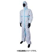 川西 不織布防護服SF ホワイト Mサイズ 7010-M