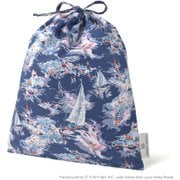 巾着 大 体操服袋 LAURA ASHLEY Riviera N3384400