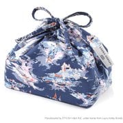 巾着 中 マチ有りお弁当袋 LAURA ASHLEY Riviera N3484400