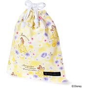 巾着 中 マチ無し給食袋 ディズニー Belle BEAUTY AND THE BEAST ベル N7052500