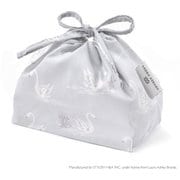 巾着 中 マチ有りお弁当袋 LAURA ASHLEY Swans N3484700