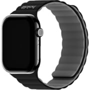 Apple Watch シリコンマグネットバンド 42/44/45/49mm Black/Gray 155-210mm 16890