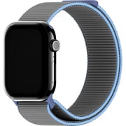 Apple Watch スポーツ用ナイロンバンド 42/44/45/49mm Navy Blue 155-210mm 16902