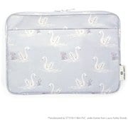 パソコンケース 13.3インチ LAURA ASHLEY Swans W0705810