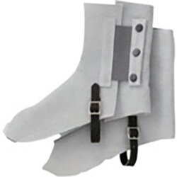 柏田 牛床革ゴムホック式足カバー F 785