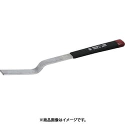 ツボサン コテヤスリ ブライト900 ヴァリトM 平 185mm 荒目 クランク型 BRVR01-2C