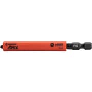 APEX TOOL U-GUARD 安全スリーブ付きドライバービット PH2 2本パック マグネット仕様 CAUMB3BPH2