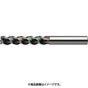 ユニオンツール DLCCOAT3枚刃アルミ加工用スクエアDLC-ALES 外径10×刃長50×全長100×シャンク径10 DLC-ALES3100-5000