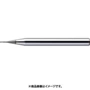 ユニオンツール DLCCOAT2枚刃銅電極加工用ロングネックボールR0.2×有効長3×刃長0.32×首径0.39×全長45 DLCLB2004-030