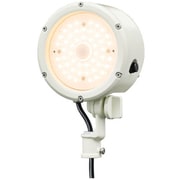 岩崎 小型LED投光器(33W/広角/電球色/白) E30015W/LSAN9/W