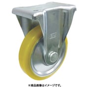 ヨドノ 中荷重用帯電防止ウレタンキャスター（ベアリング入）固定金具付 EUW-K200