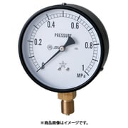 右下 圧力計 AVT3/8×75×4MPa G311-211-V-4MPA