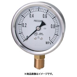 右下 グリセリン入圧力計 GLT-31-0.25MPA