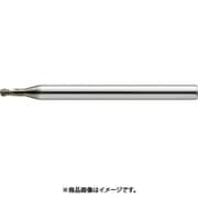 ユニオンツール HMGコート2枚刃高硬度材加工用ロングネックボール R0.2×有効長1.5×刃長0.32×首径0.39×全長45 HGLB2004-015