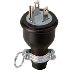 明工 【一時受注停止】15A 125V 接地防水プラグ（S形） ME2543