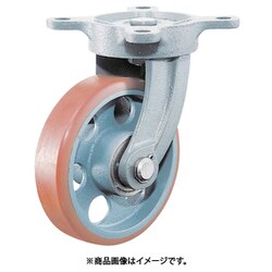 イノアック 重荷重用キャスター ダクタイル製 ログラン 旋回金具付 Φ100 ND-100WJ