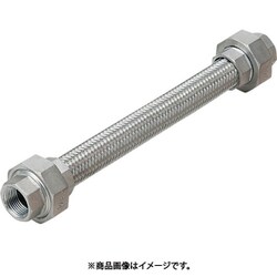 NFK 標準ユニオン式フレキシブルホース（カラー式）ユニオンSUS304（ALLSUS304）20A×300L NK-1000/SUS304-20A-300L
