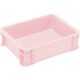 ヒシ S型コンテナ パステルピンク 有効内寸312×237×83mm PAS-6-PN