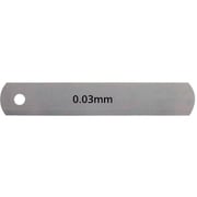 SK スキマゲージ シクネスゲージ リーフ 75mm 厚さ0.03mm S075-003