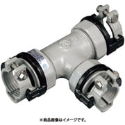 SKカワニシ ポリエチレン管用継手 SKXナット付チーズP50×P50 SKX-NT-P50XP50