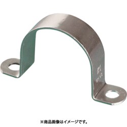 SC 板厚サドルバンド（ボルト穴）ステンレス 100B S-SBNT-100B