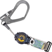 TSUYORON 胴ベルト型墜落制止用器具用ランヤード（巻取タイプ）ロック機構付き ロックリトラ フックFS-99 TBL-AR-LRN-599-JAN-BP