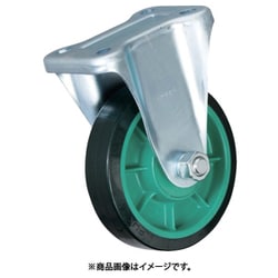 イノアック 中荷重用キャスター ログランTP車輪 固定金具付 Φ150 TP-150WK
