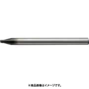 ユニオンツール 2枚刃ロングネックラジアス 外径0.3×コーナー半径R0.03×有効長0.9×刃長0.15×首径0.28×全長50 UDCLRSF2003-003009