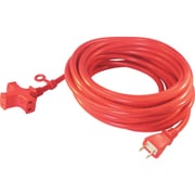 正和電工 トライアングルマルチタップ 125V-15A 10m 赤 VCTM-10R