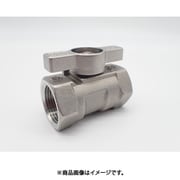 大和バルブ ボールバルブ 25A（600型、レデューストボア、ステンレス、T形ハンドル） VU3T