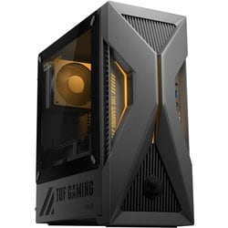 ゲーミングデスクトップパソコン/ASUS TUF Gaming T500 T500MV/Core i7-13620H/GeForce RTX 5060/メモリ 32GB/SSD 1TB/Windows 11 Home/ソーラーエクリプスグレー T500MV-13620H415W