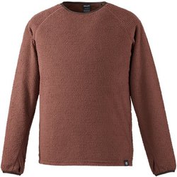 スルーウォームクルー ユニセックス フリース CINNAMON（N9928） Sサイズ（日本：Mサイズ） MIV02059