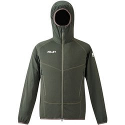 ドライグリッドフーディ メンズ フリース DEEP JUNGLE（N8637） Sサイズ（日本：Mサイズ） MIV02040