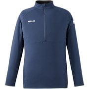 ドライグリッドハーフジップ メンズ シャツ SAPHIR（N7317） Sサイズ（日本：Mサイズ） MIV02127