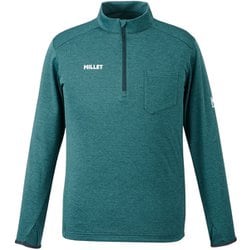 アイラ II ジップロングスリーブ メンズ カットソー BOTTLE（N4238） Mサイズ（日本：Lサイズ） MIV01980