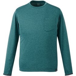 アイラ II クルーロングスリーブ メンズ カットソー BOTTLE（N4238） Lサイズ（日本：XLサイズ） MIV01981