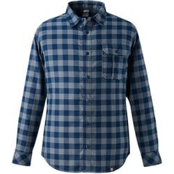 サーモ チェックシャツロングスリーブ メンズ シャツ SAPHIR（N7317） Sサイズ（日本：Mサイズ） MIV03136