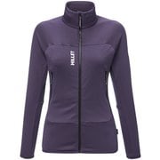 フュージョングリッドジャケット レディース フリース PURPLE VELVET（N9332） Mサイズ（日本：Lサイズ） MIV9484