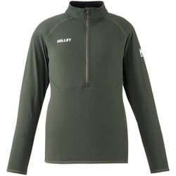 ドライグリッドハーフジップ レディース シャツ DEEP JUNGLE（N8637） Sサイズ（日本：Mサイズ） MIV02140