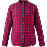 パラディスロングスリーブスタンドシャツ レディース シャツ RED-ROUGE(N0335) Sサイズ(日本:Mサイズ) MIV02146