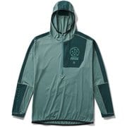 グリンネルフーディー メンズ ランニングウェア パーカー DARKFOREST Mサイズ RK443-DFT